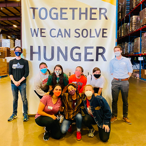 Food Bank of Central NY Maxwell ICMA students